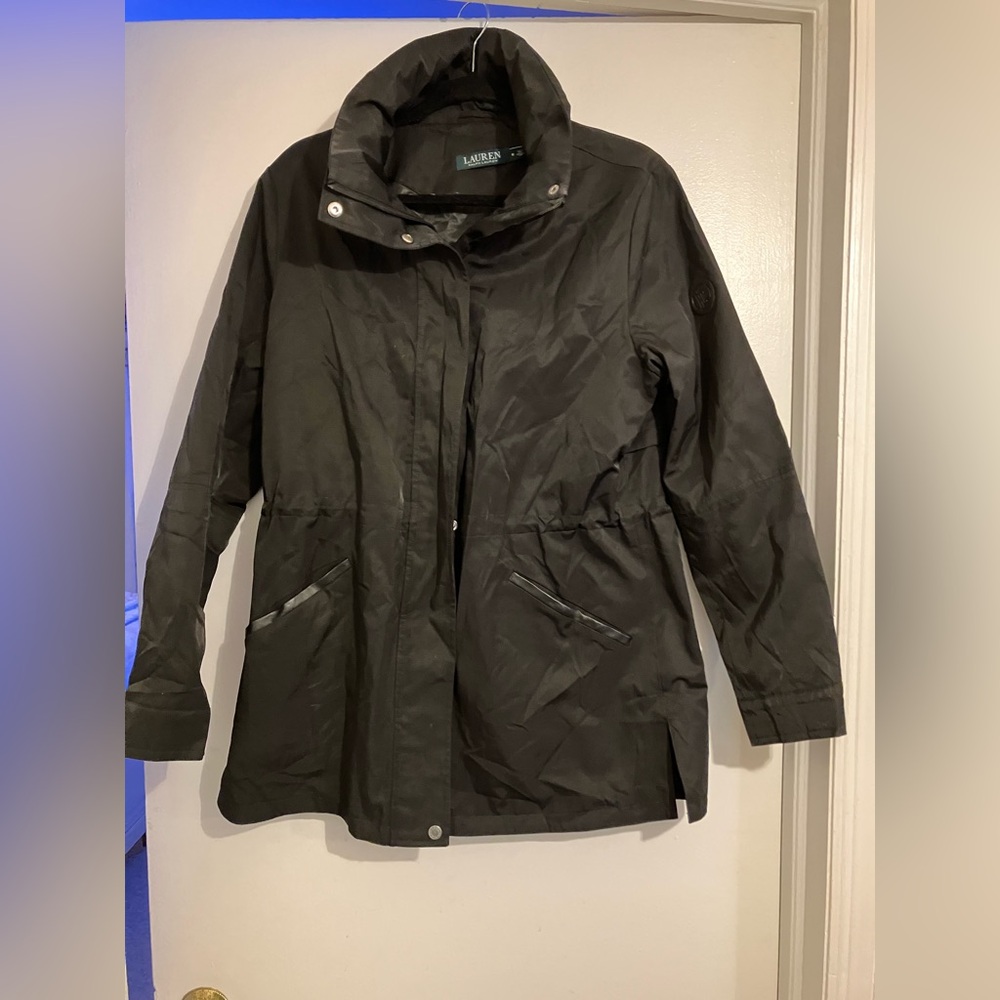Lauren Ralph Lauren Black Utility Jacket - Picture 2 of 6